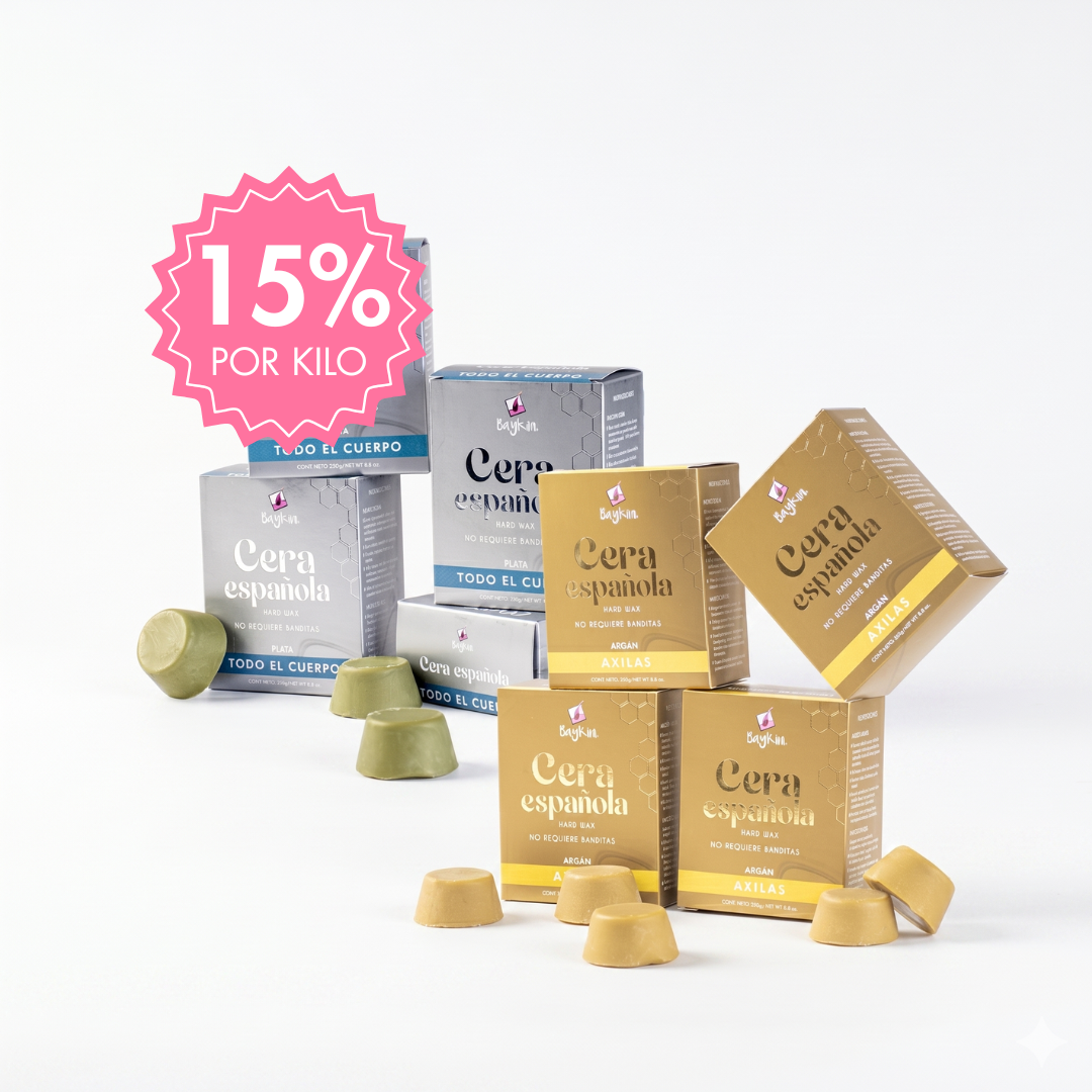 1 kg de cera argan o plata