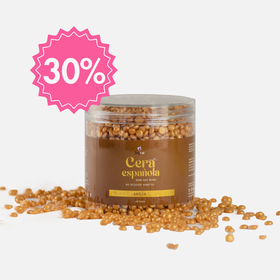 Tarro de Cera en perlas ARGAN