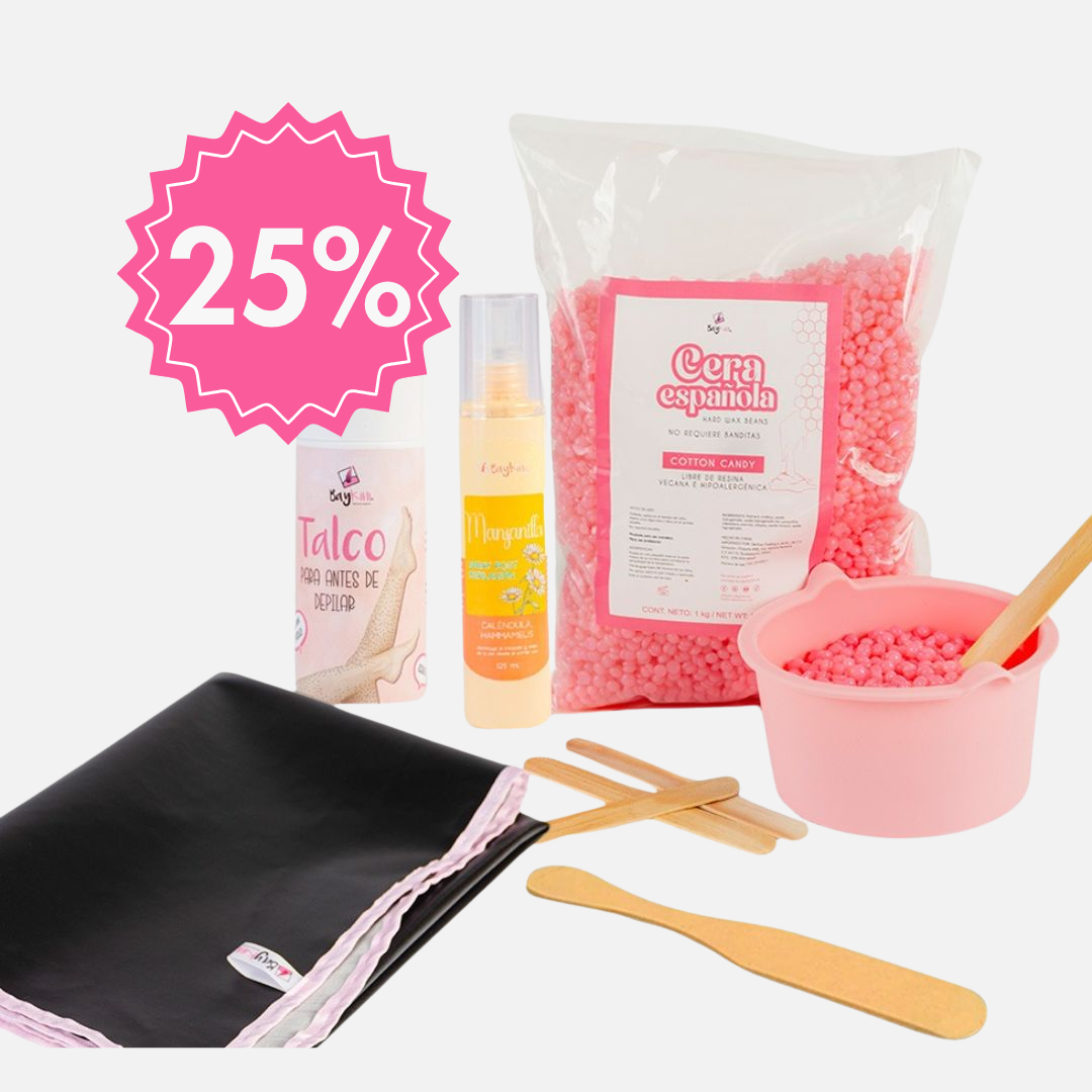 Kit inicial para depilarte todo el cuerpo *incluye tapete