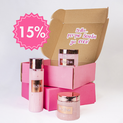 Kit piel brillante de la línea GLOWSKIN