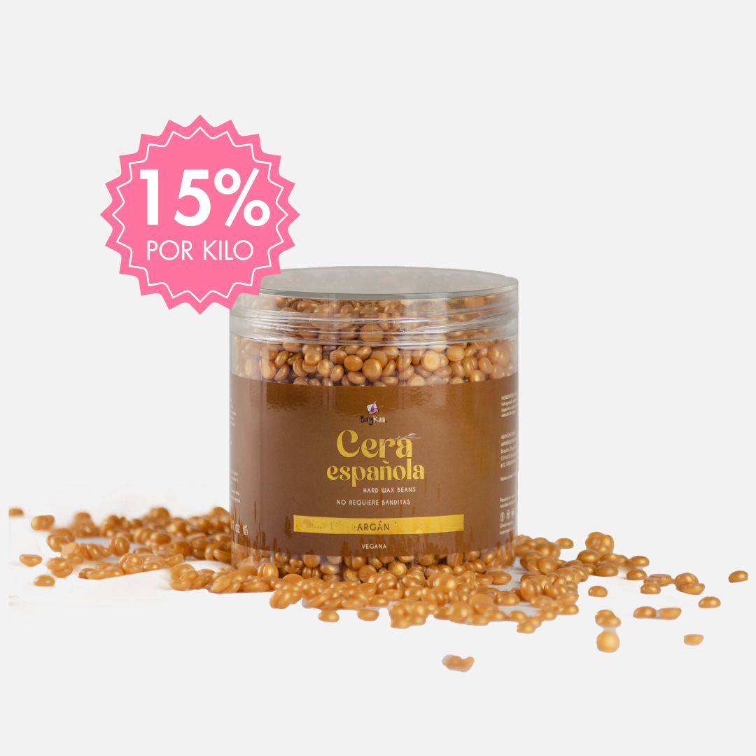4 Tarros de Cera en perlas ARGAN