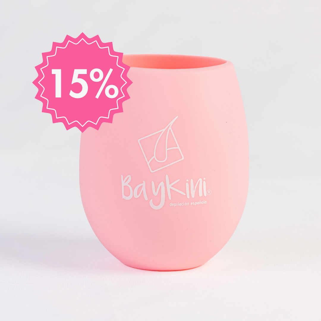 Molde calienta cera pequeño de silicón