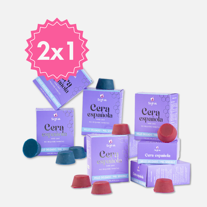 2x1 de cera española frutos y sándalo