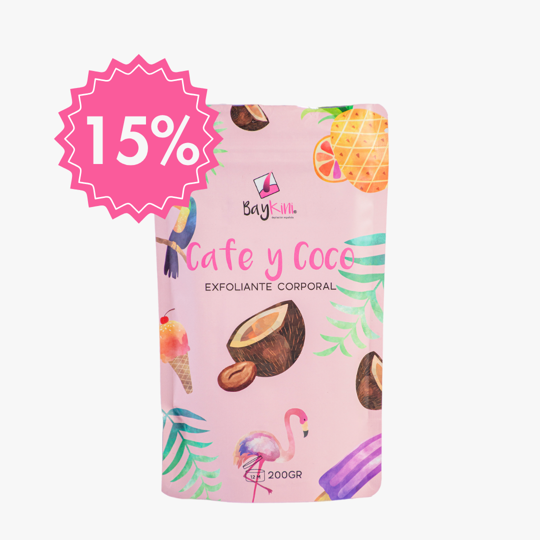 Exfoliante café y coco