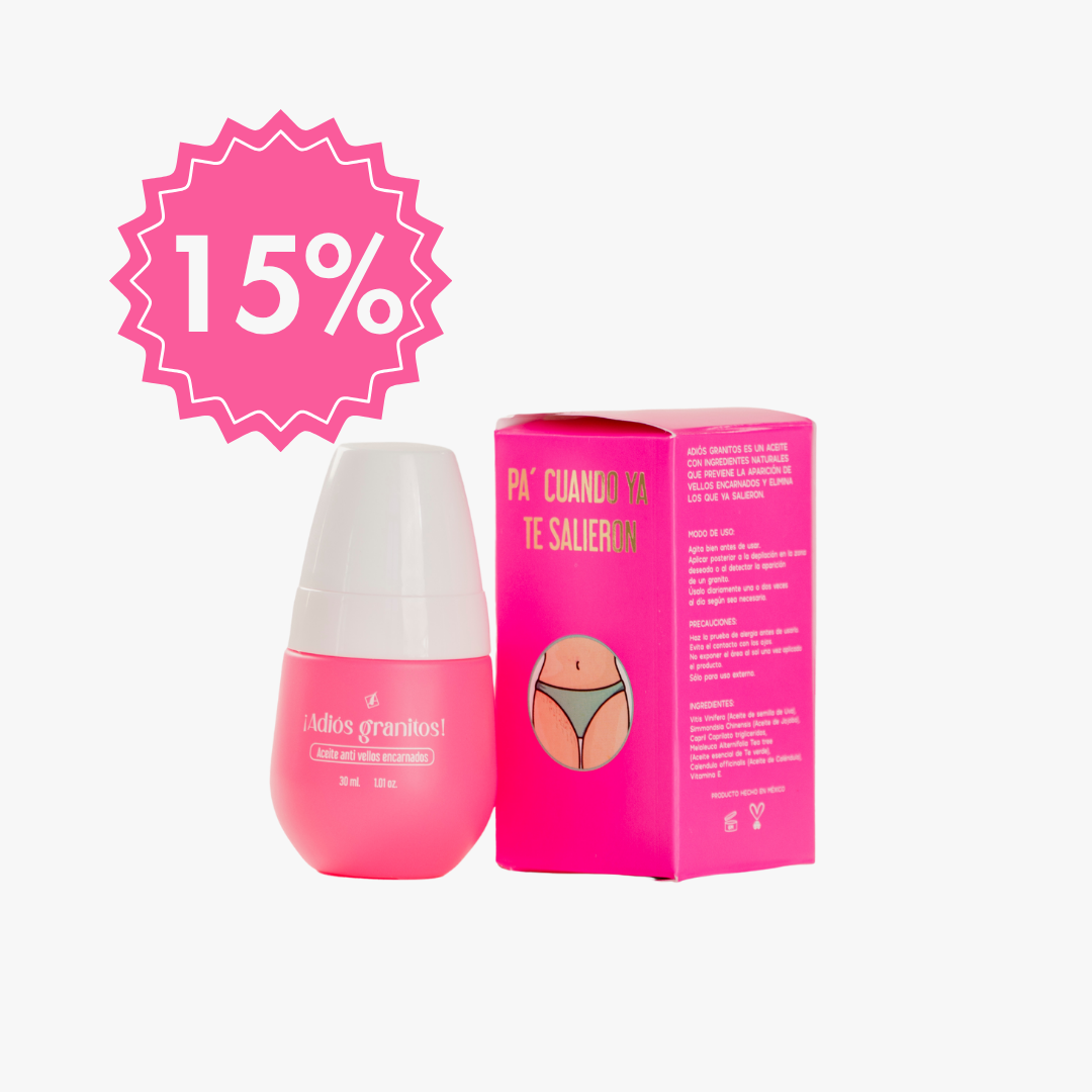 ¡Adiós granitos! La solución a los vellos encarnados del bikini