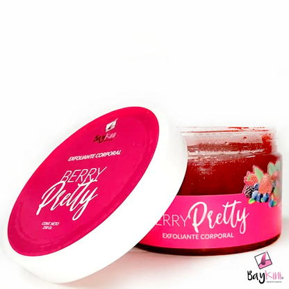 ¡Exfoliante frutos rojos “Berry Pretty” olor increíble para consentir tu piel!