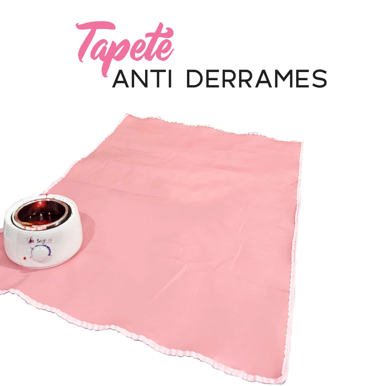 Tapete anti derrames de cera
